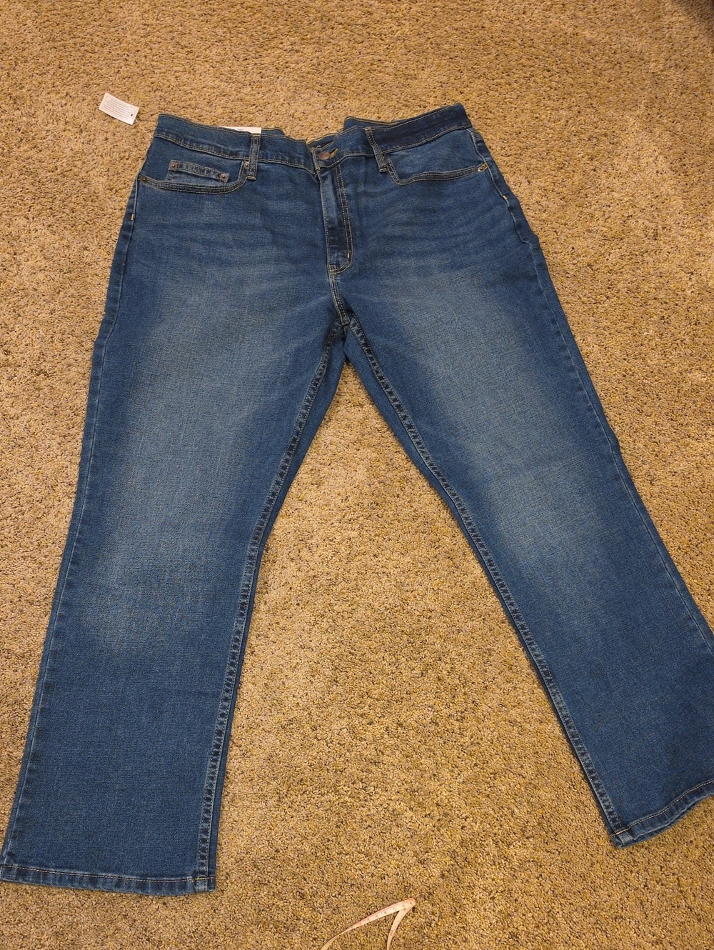Men's Straight Jeans in Classic Blue
